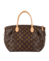 Turenne MM, £690, Handbags, Brown, Canvas, Back view
